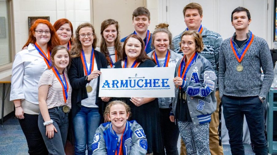 Armuchees+Academic+Decathlon+team