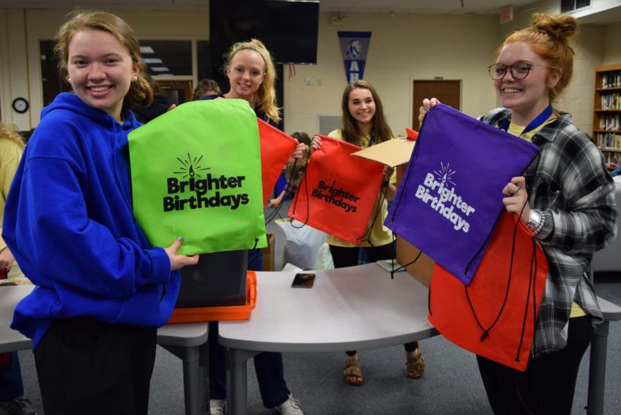 Brighter Birthdays and Key Club are  Making a Difference