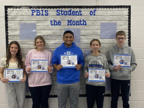 P.B.I.S Students of the Month
