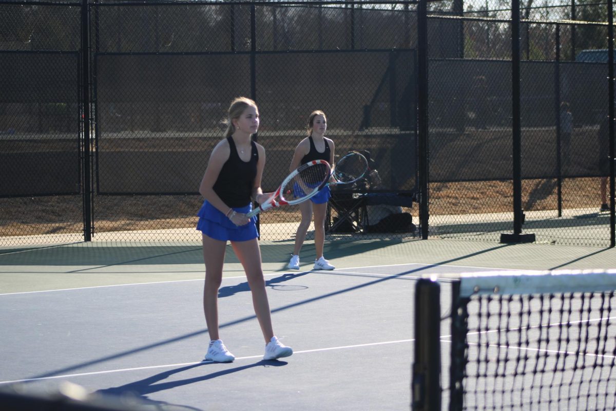 Kennedy Falk (in the front) and Peyton Falk (in the back)