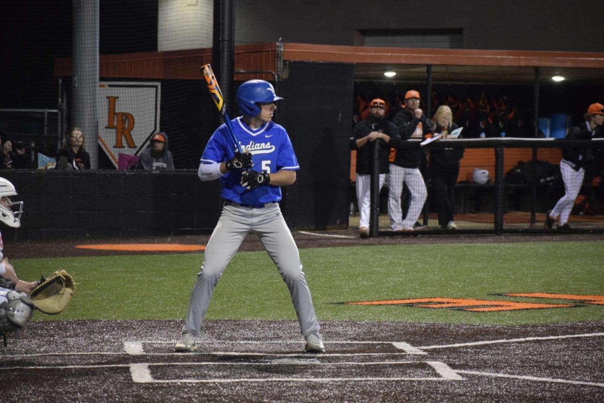 Kohen up to bat at Lafayette High School