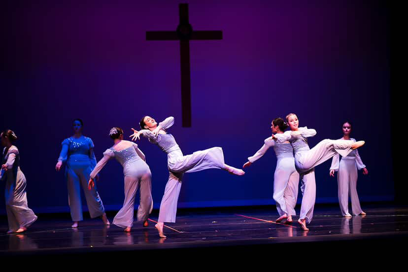 Abbie Carson dancing