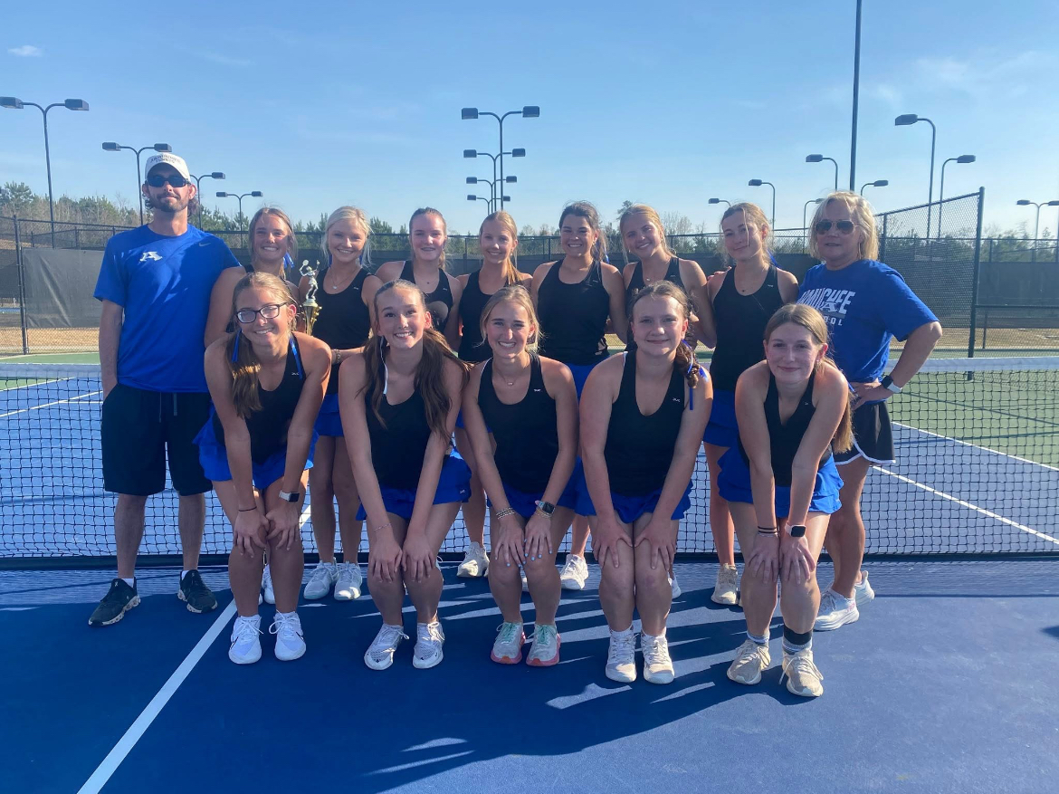Girls AHS tennis team 