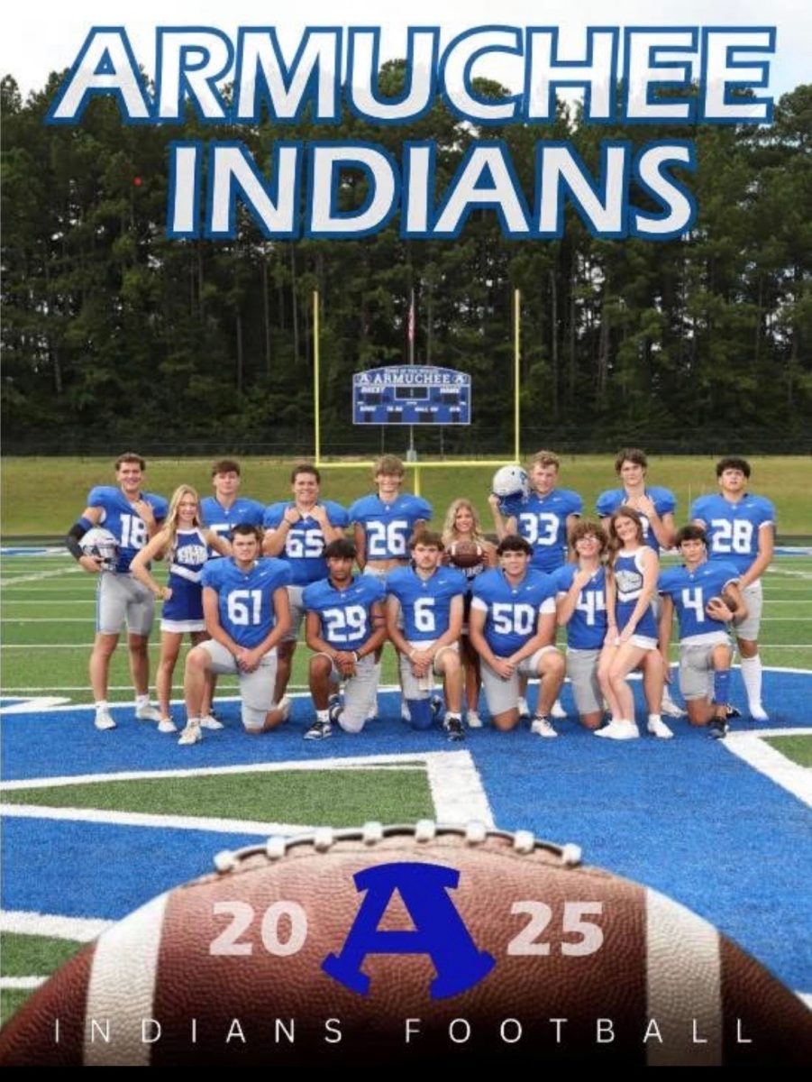 The Armuchee 25-26 senior football class is pictured above